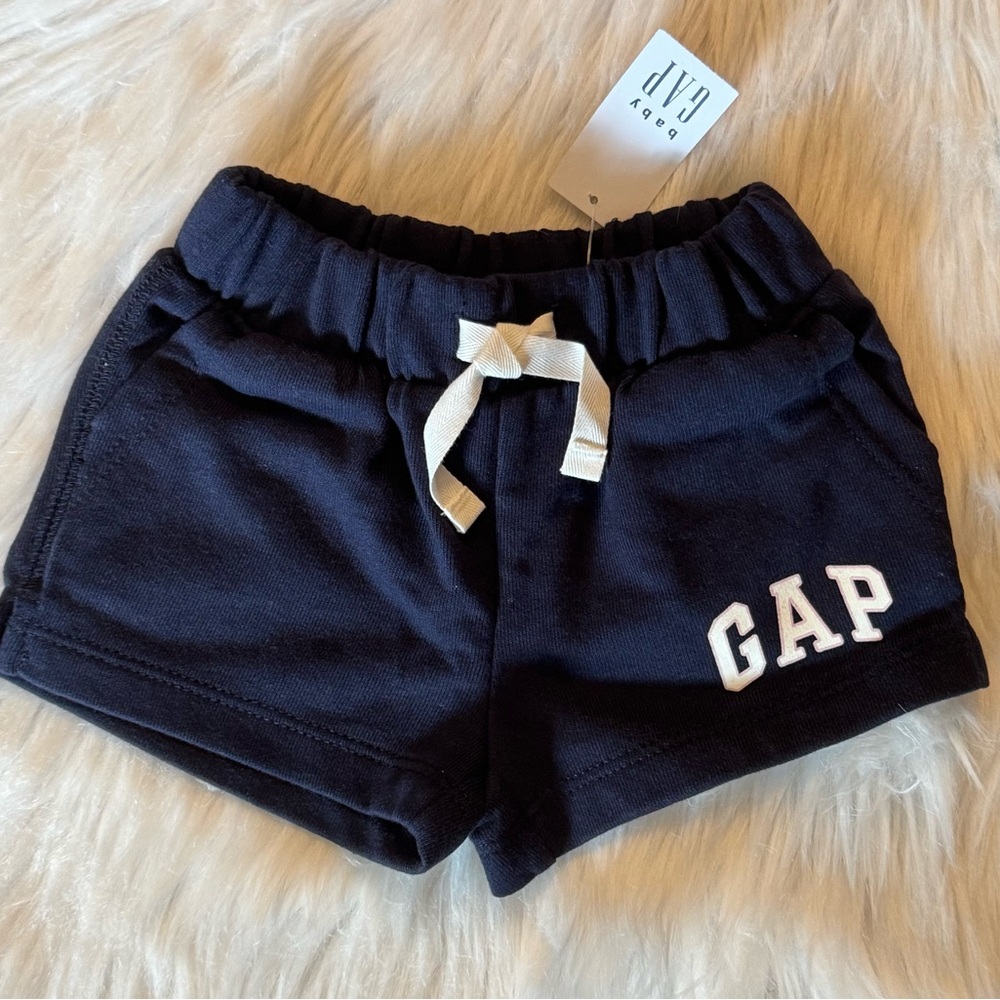 GAP Blue Casual Athletic Shorts with Elastic Waistband
